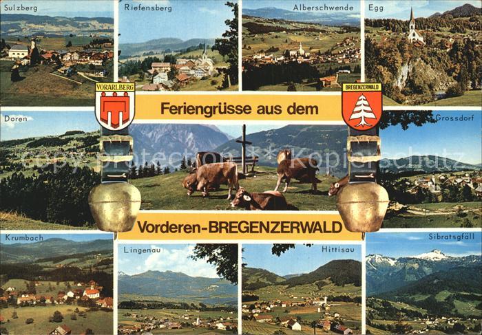 Bregenz Vorarlberg Riefensberg Sulzberg Krumbach Grossdorf Egg Doren