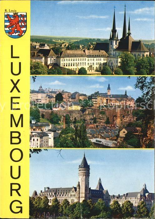 LUXEMBOURG Luxemburg Cathedrale Caisse d´Epargne