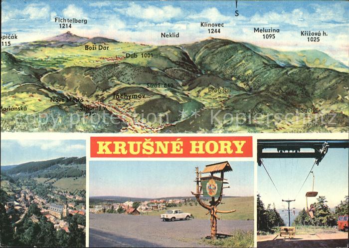 Krusne Hory Fichtelberg Klinovec Neklid Bozi Dar Jachymov