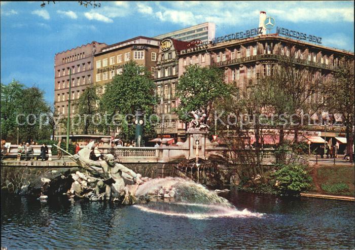 DuessELDORF  CITY Triton am Corneliusplatz