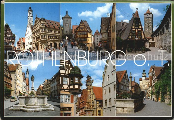 Rothenburg Tauber Ortsansichten