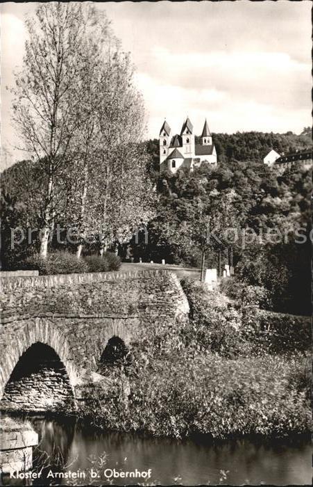 Obernhof Lahn Kloster Arnstein Bruecke