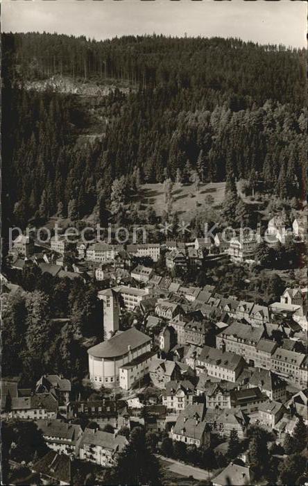 Triberg Schwarzwald Fliegeraufnahme