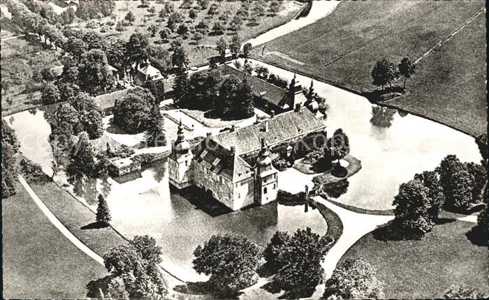 Lembeck Schloss Museum Park Restaurant Fliegeraufnahme