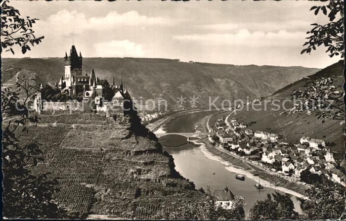 Cochem Mosel Panorama Moseltal Reichsburg