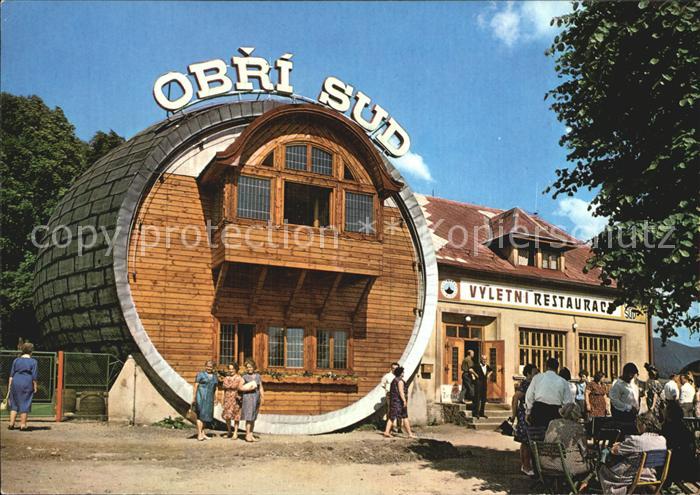 Lazne Libverda Restaurace Obri sud Riesenfass Restaurant
