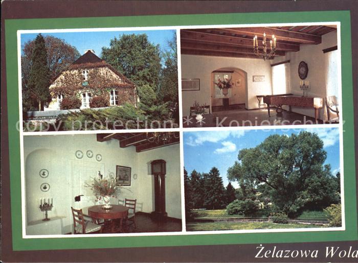 Zelazowa Wola Dworek Fryderyk Chopin Geburtshaus Komponist Frederic Chopin Park