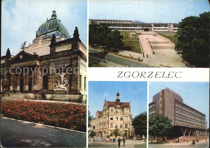 Zgorzelec Dom Kultury Technikum Siedziba Powiatowej Rady Narodowej Hotel Pod Orl