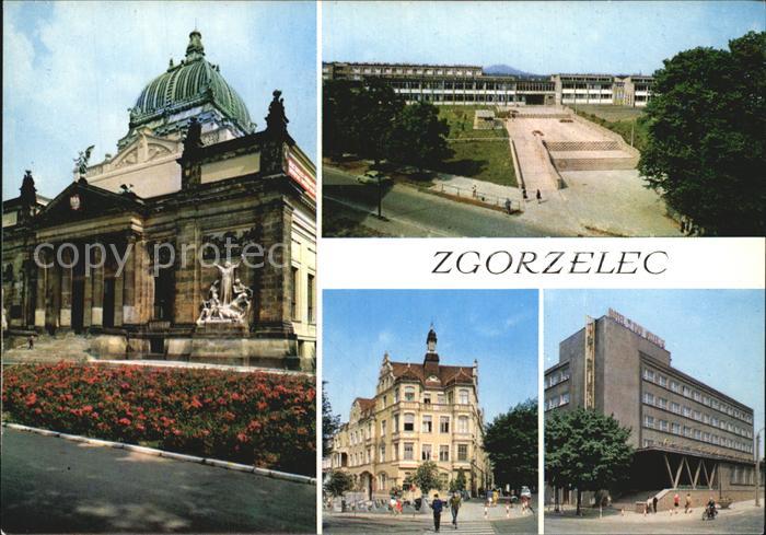 Zgorzelec Dom Kultury Technikum Siedziba Powiatowej Rady Narodowej Hotel Pod Orl
