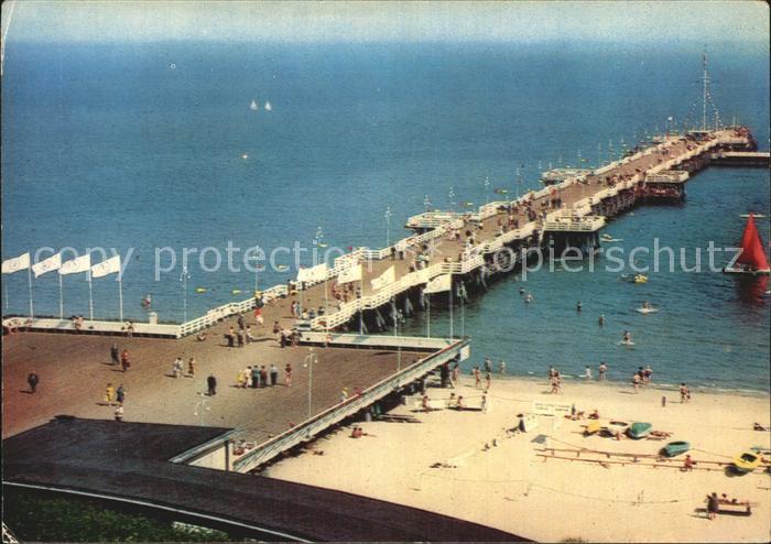 Zoppot Sopot Molo Strand Mole