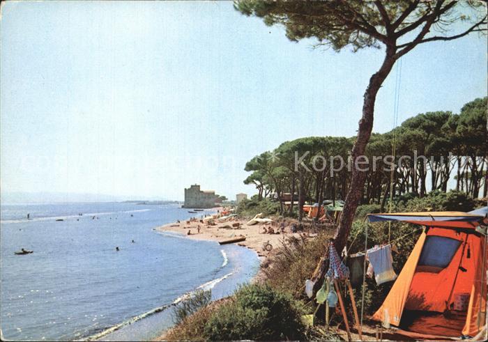 Torre Mozza Campeggio Spiaggia Campingplatz Strand