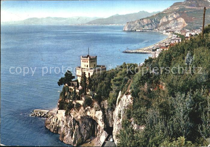 Finale Ligure Castelleto Riviera delle Palme Kleines Schloss Kueste