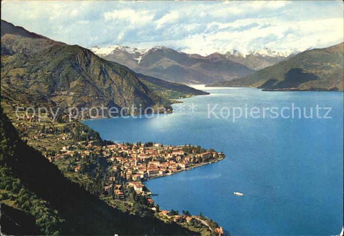 Menaggio Lago di Como Panorama Comersee Alpen