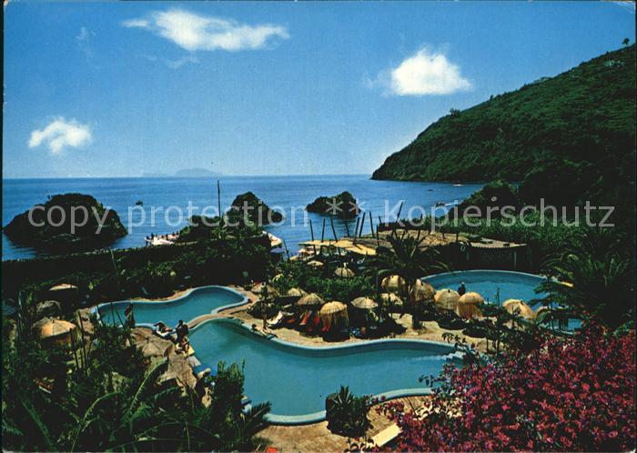 Sant Angelo Ischia Giardino Eden e Scoglio Edengarten und Felsen von Sankt Anna