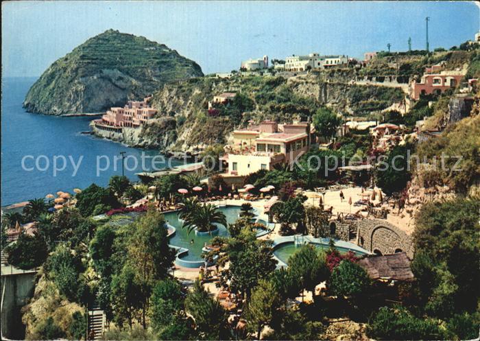 Sant Angelo Ischia Giardini Afrodite Garten Kueste
