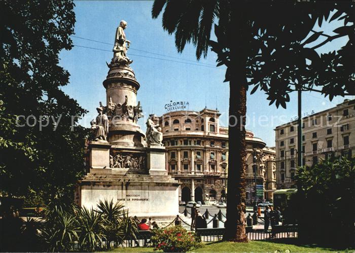 Genova Genua Liguria Monumento a Cristoforo Colombo Denkmal