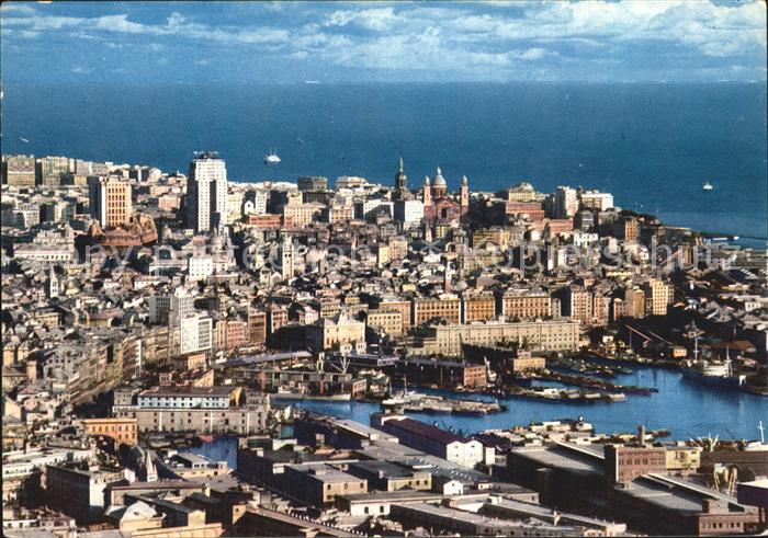 Genova Genua Liguria Panorama Porto Hafen