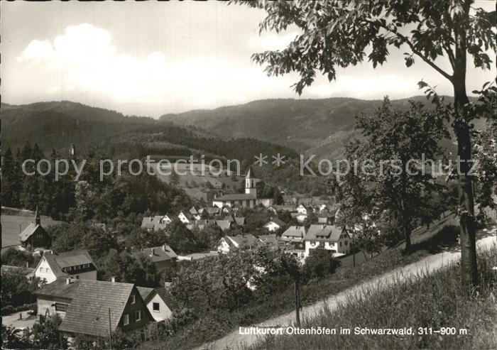Ottenhoefen Schwarzwald Panorama Luftkurort