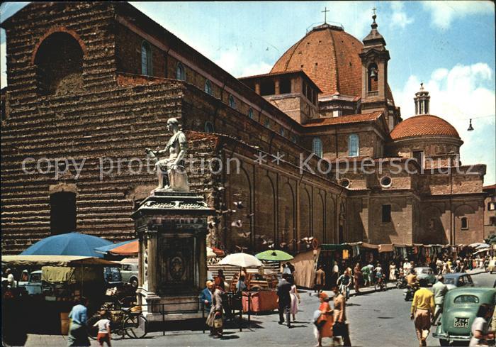 Firenze Florenz Basilica di San Lorenzo Monumento Denkmal