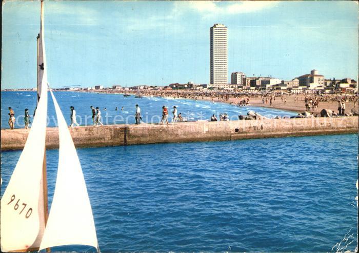 Cesenatico Porto Canale Spiaggia Hafen Strand Segeln
