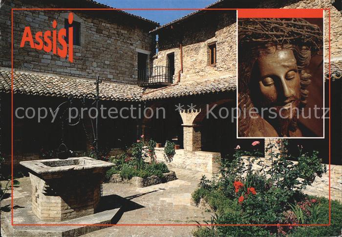 Assisi Umbria Chiesa di San Damiano Chiostro Kirche Kreuzgang