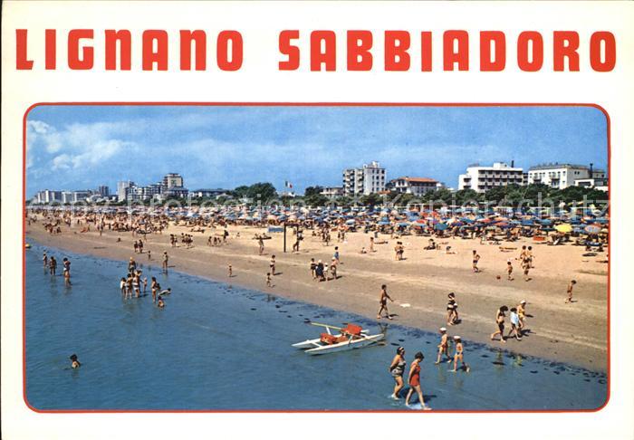 Lignano Sabbiadoro Spiaggia Strand
