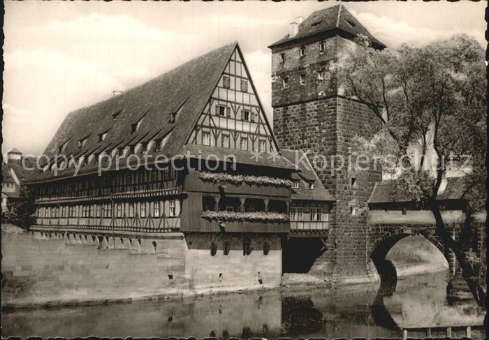 NueRNBERG  CITY Henkersteg und Weinstadel Turm