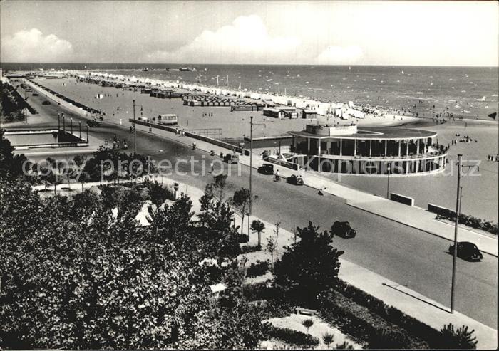Rimini Lungomare e spiaggia Uferpromenade Strand