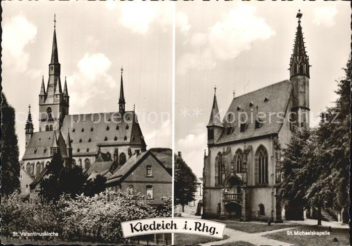 Kiedrich St Valentinuskirche St Michaelskapelle