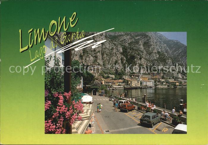 Limone sul Garda Lungolago Uferstrasse Gardasee
