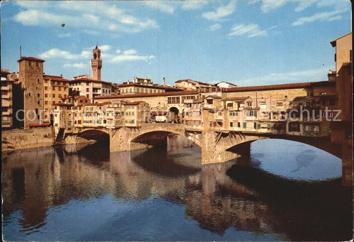 Firenze Florenz Ponte Vecchio Arno