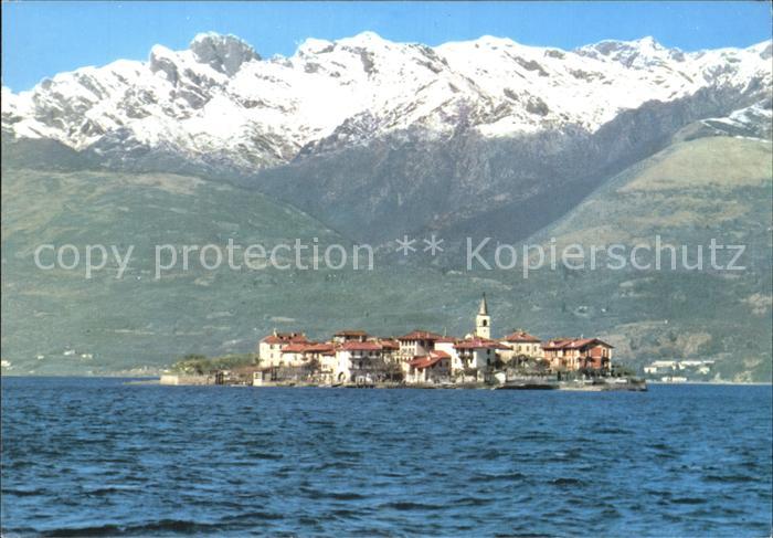 Isola Pescatori Panorama Alpen