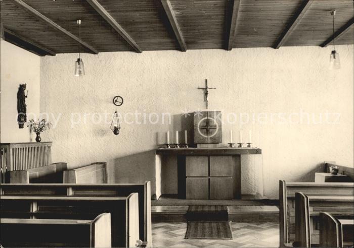 Nuetschau Benediktiner Priorat St Ansgar Kapelle im Kloster