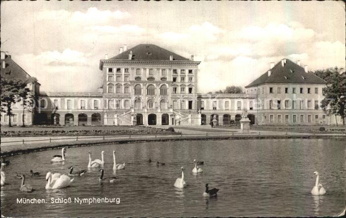 Muenchen Bayern Schloss Nymphenburg