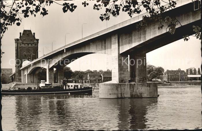 Worms Rhein Niebelungenbruecke