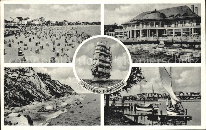 Travemuende Ostseebad Strand Hafen Kueste