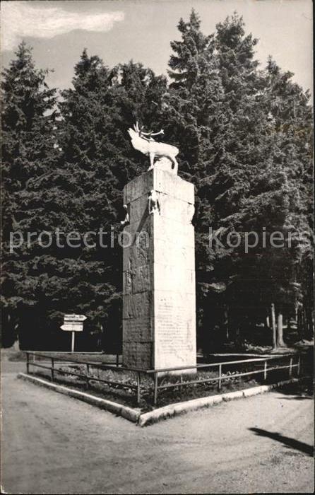 Frauenwald Thueringen Monument