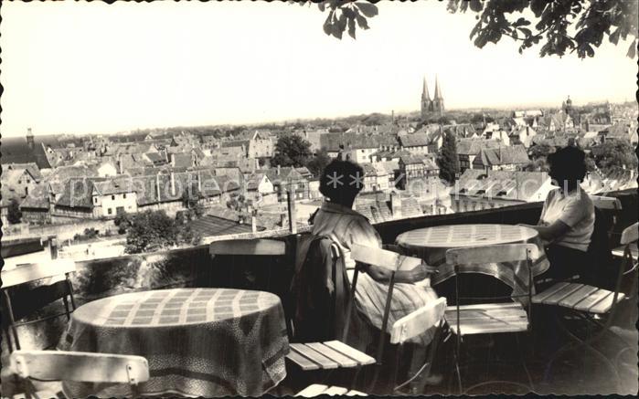 Quedlinburg Harz Blick vom Schloss