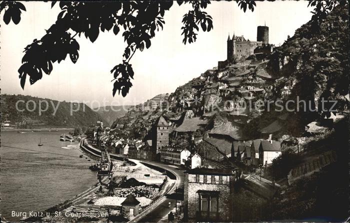 St Goarshausen Burg Katz