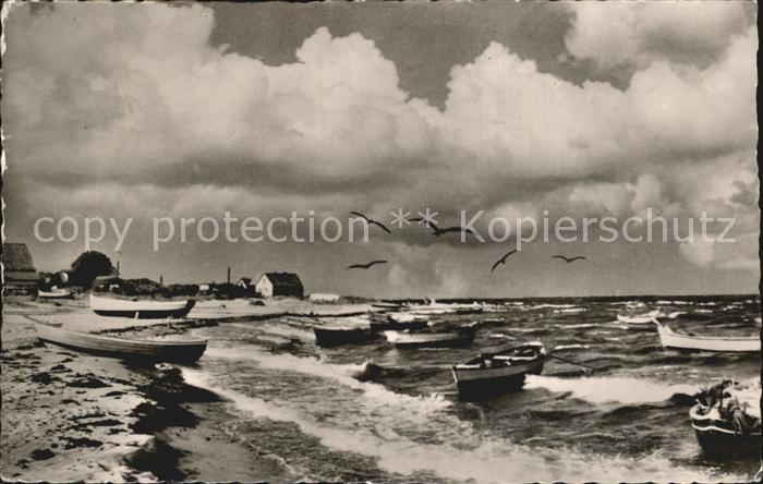 Hohwacht Ostseebad Fischerboote