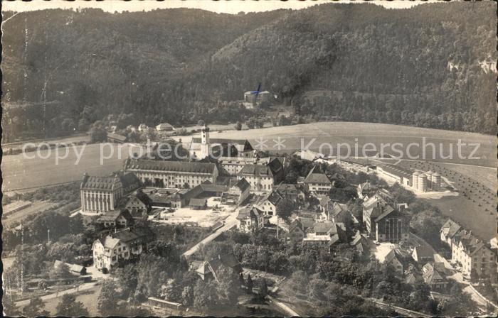 Beuron Donautal Fliegeraufnahme Erzabtei