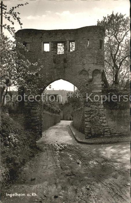 Ingelheim Rhein Uffhub Tor