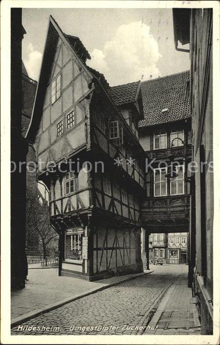 HILDESHEIM  CITY Umbestuelpter Zuckerhut