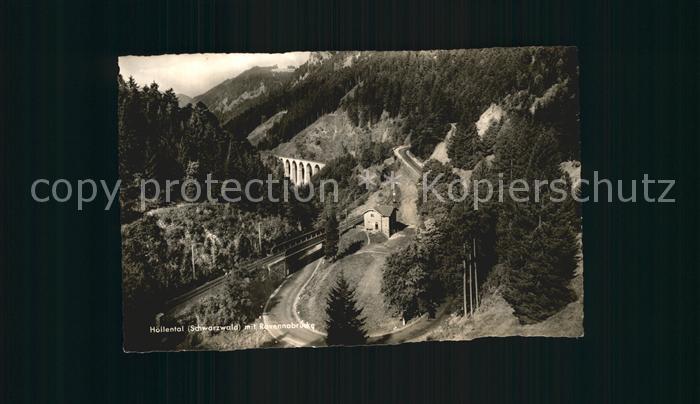 Hoellental Schwarzwald Ravennabruecke
