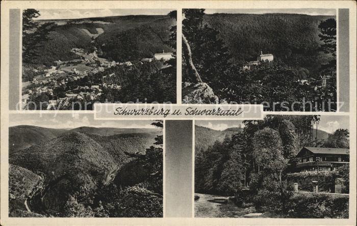 Schwarzburg Thueringer Wald Schwarzatal