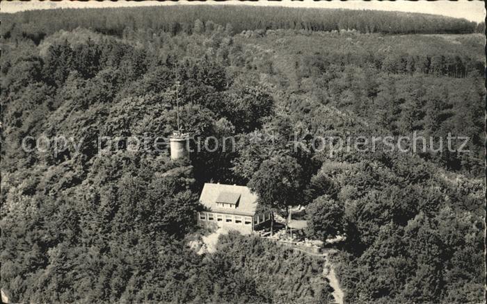 Bad Driburg Iburgplateau mit der Schsenklause