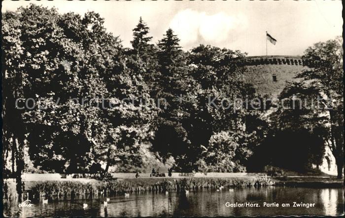 GOSLAR Harz Niedersachsen Partie am Zwinger
