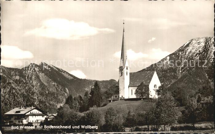 Bad Wiessee Bodenschneid und Wallberg