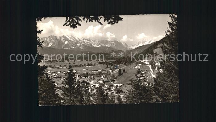 Wallgau Wetterstein und Zugspitze