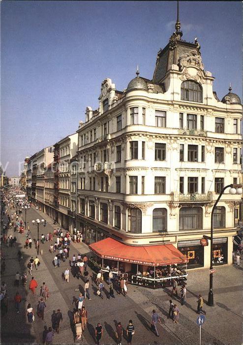 Prag Prahy Prague Fussgaengerzone